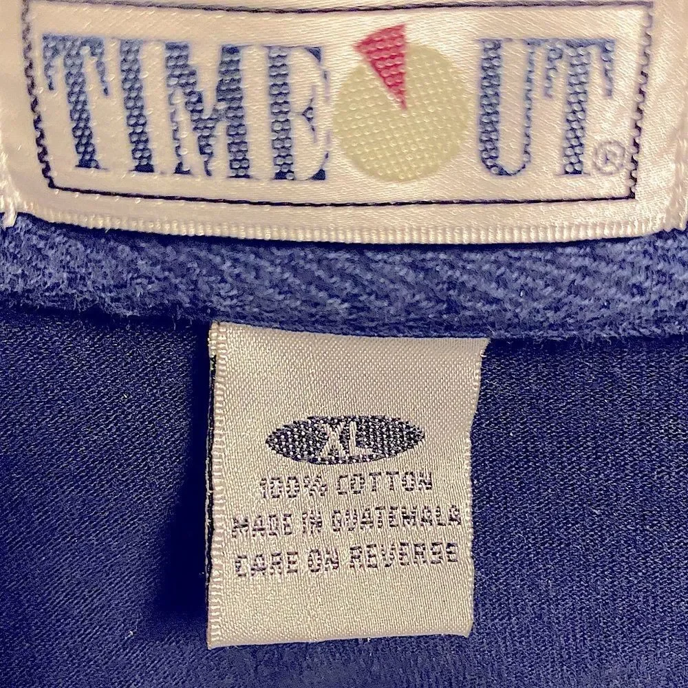 Time Out Men's Size XL Long Sleeve Polo Shirt French Quarter Classiccore Basic - Picture 2 of 8